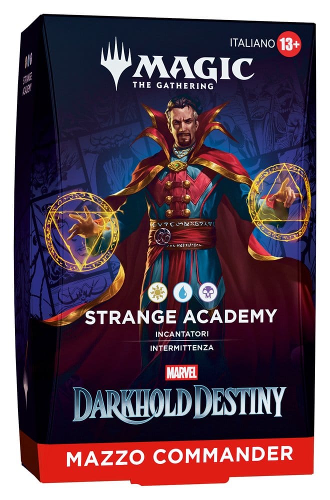Magic the Gathering Marvel: Destino del Darkhold Commander-Decks Umkarton (4) italienisch