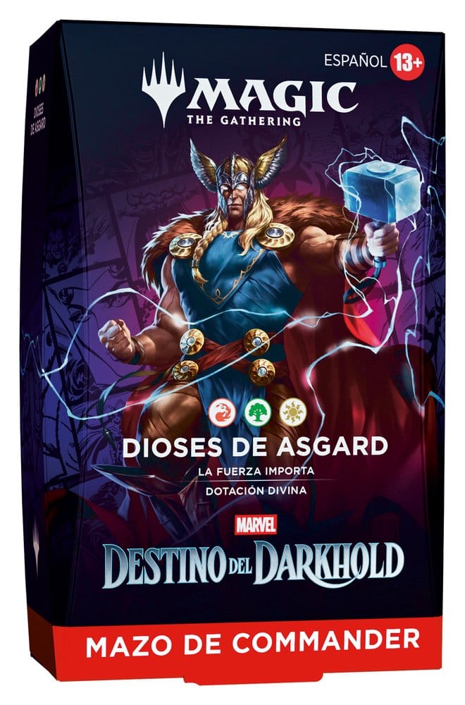 Magic the Gathering Marvel: Destino del Darkhold Commander-Decks Umkarton (4) spanisch