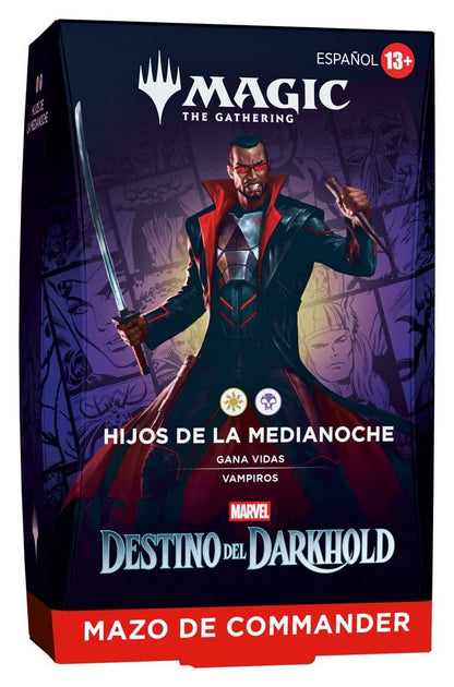 Magic the Gathering Marvel: Destino del Darkhold Commander-Decks Umkarton (4) spanisch