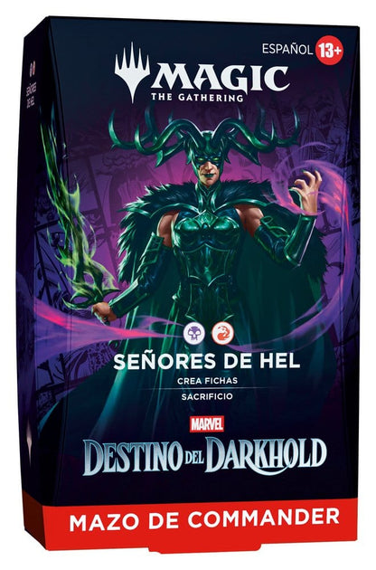 Magic the Gathering Marvel: Destino del Darkhold Commander-Decks Umkarton (4) spanisch