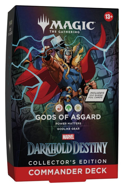 Magic the Gathering Marvel: Darkhold Destiny Collector's Edition Commander-Decks Umkarton (4) englisch