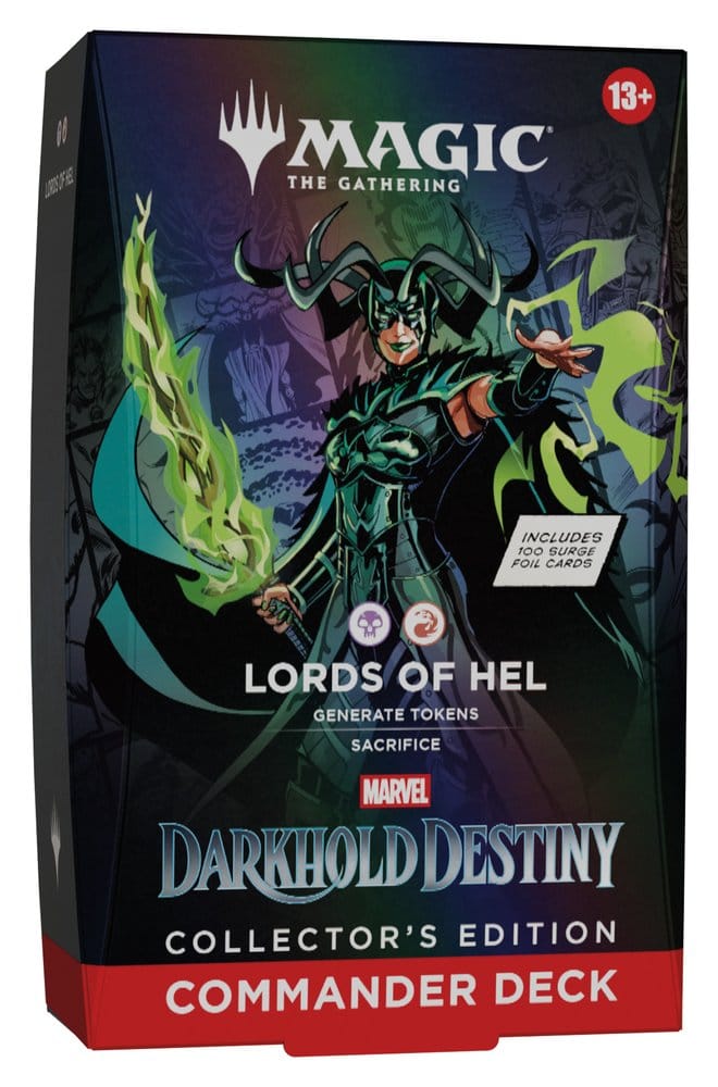 Magic the Gathering Marvel: Darkhold Destiny Collector's Edition Commander-Decks Umkarton (4) englisch