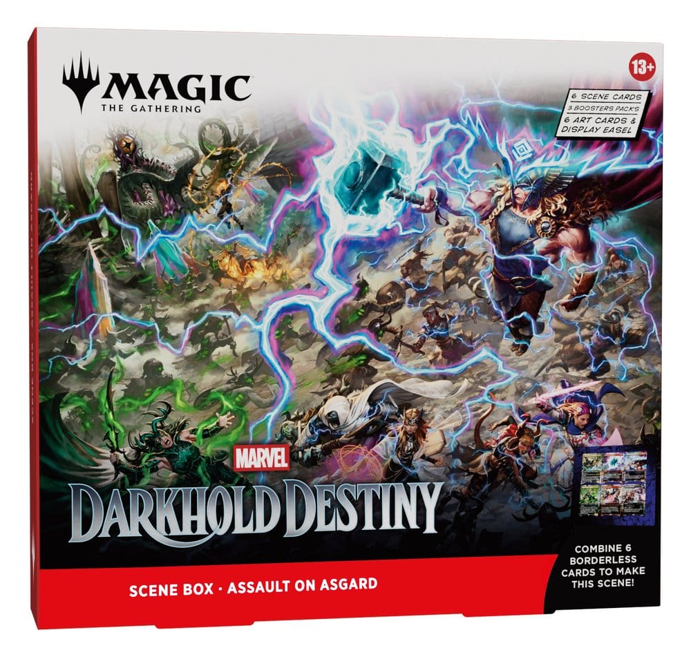 Magic the Gathering Marvel: Darkhold Destiny Szenenboxen Display (4) englisch