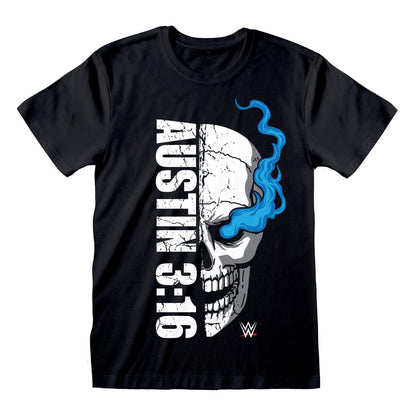 WWE T-Shirt Austin 3:16 Skull  Größe S