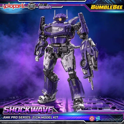 Transformers: Bumblebee the Movie AMK PRO Series Plastic Model Kit Shockwave 21 cm