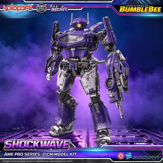 Transformers: Bumblebee the Movie AMK PRO Series Plastic Model Kit Shockwave 21 cm