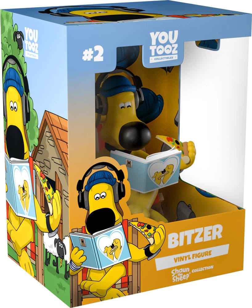 Shaun das Schaf Vinyl Figur Bitzer 12 cm