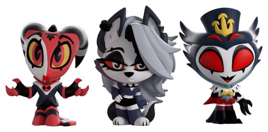Helluva Boss Mini Tooz Minifiguren 3er-Pack Blitzo, Loona &amp; Stolas