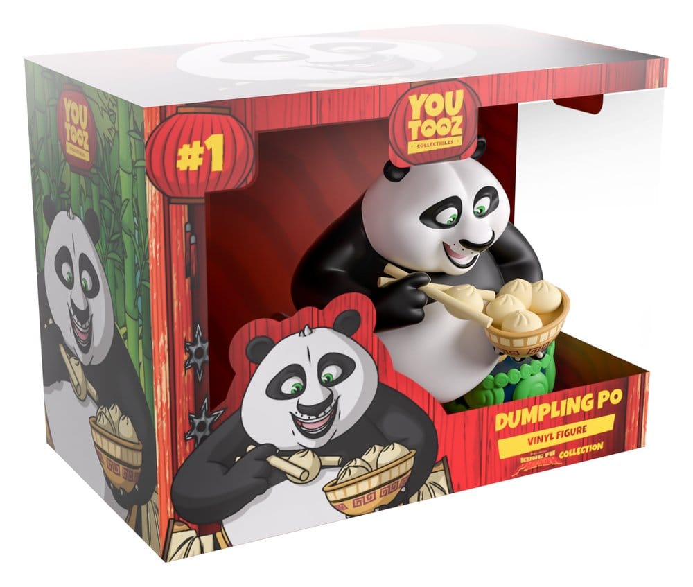 Kung Fu Panda Vinyl Figur Po (Dumpling) 10 cm
