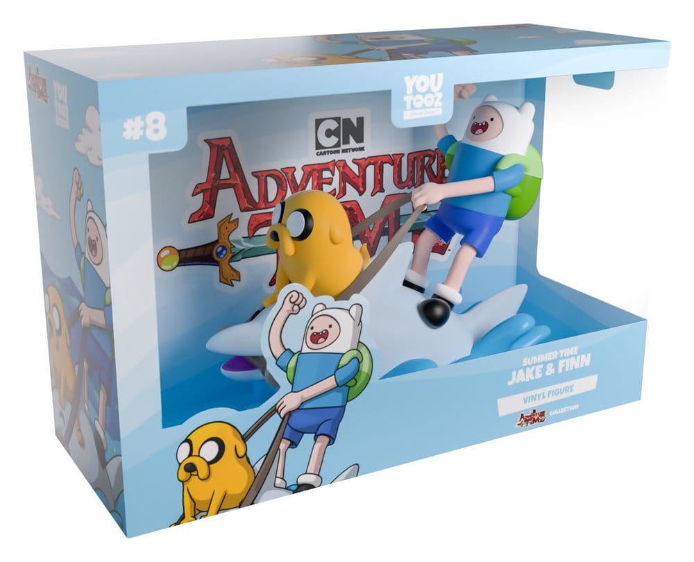 Adventure Time Vinyl Figur Jake & Finn Summertime 13 cm