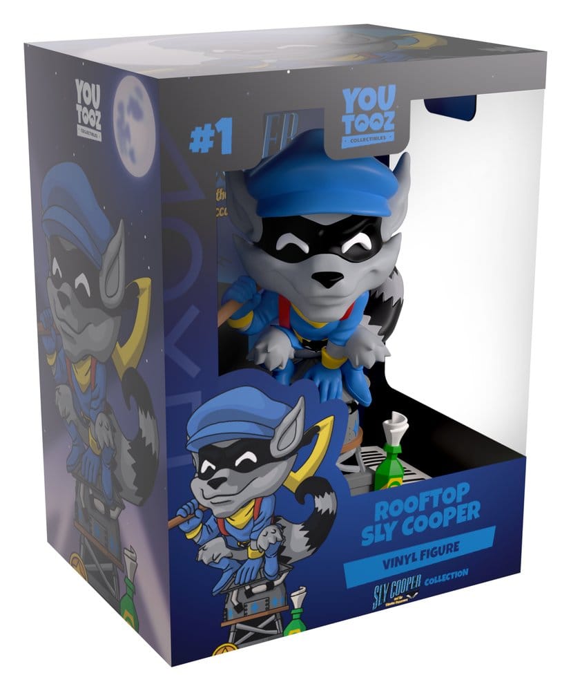 Sly Cooper Vinyl Figur Rooftop Sly Cooper 13 cm