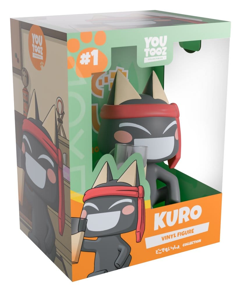 Doko Demo Issyo Vinyl Figur Kuro 9 cm