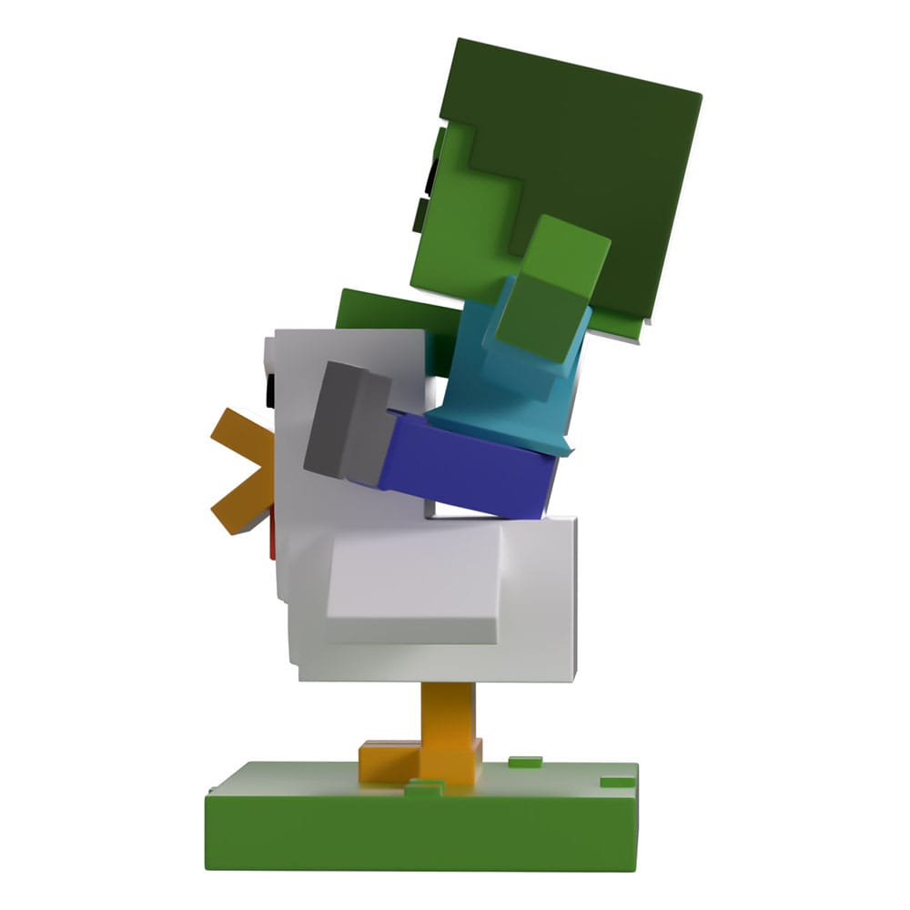 Minecraft Vinyl Figur Chicken Jockey 12 cm