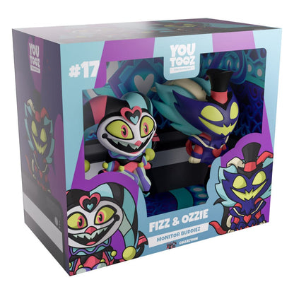 Helluva Boss Vinyl Figuren Fizz & Ozzie Monitor Buddiez