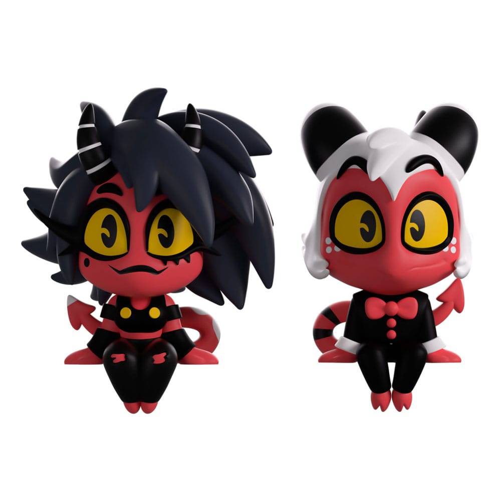 Helluva Boss Vinyl Figuren Millie & Moxxie Monitor Buddiez
