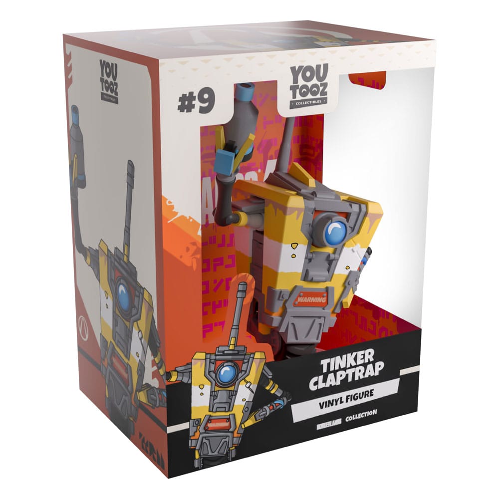 Borderlands Vinyl Figur Tinker Claptrap 13 cm