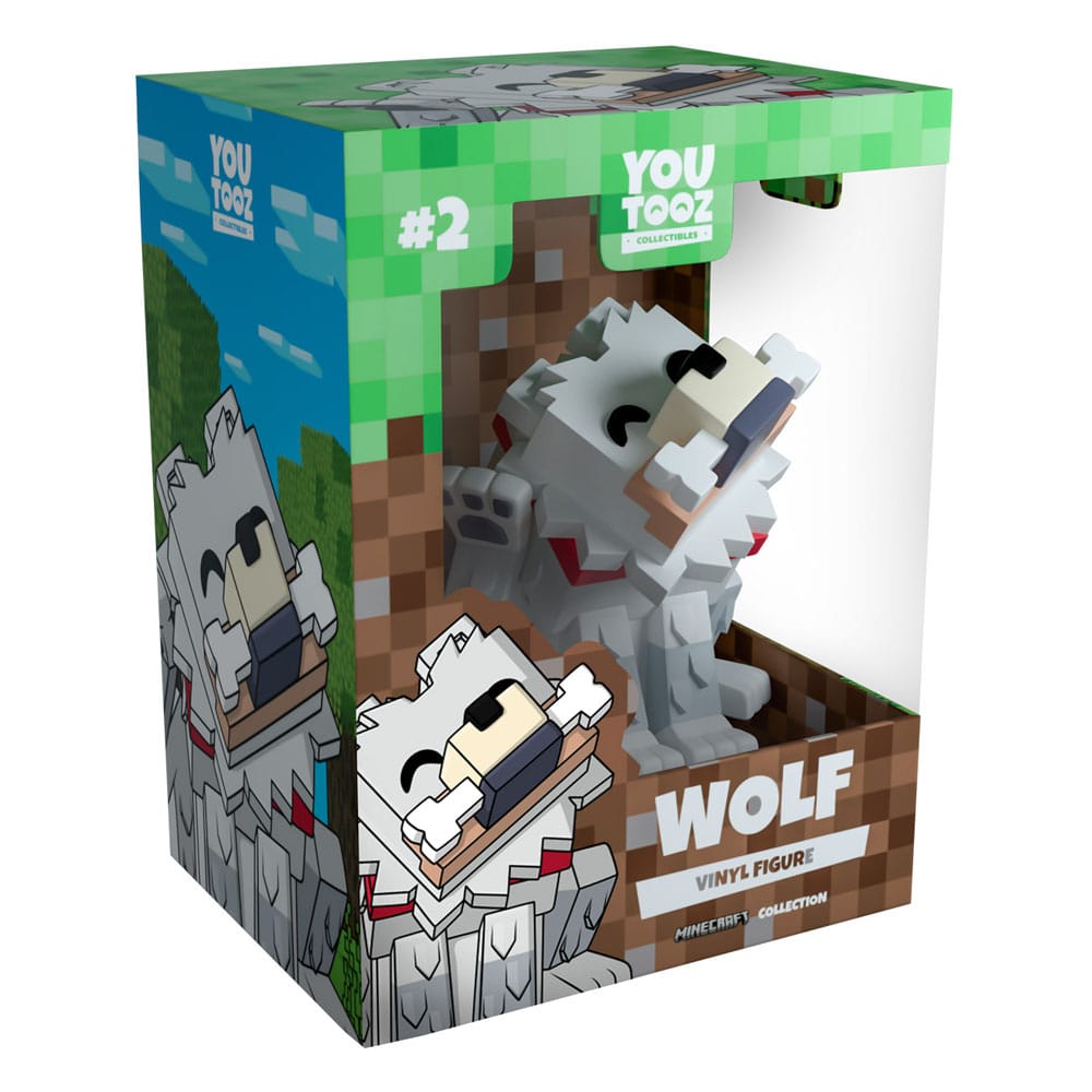 Minecraft Vinyl Figur Haunted Wolf 10 cm