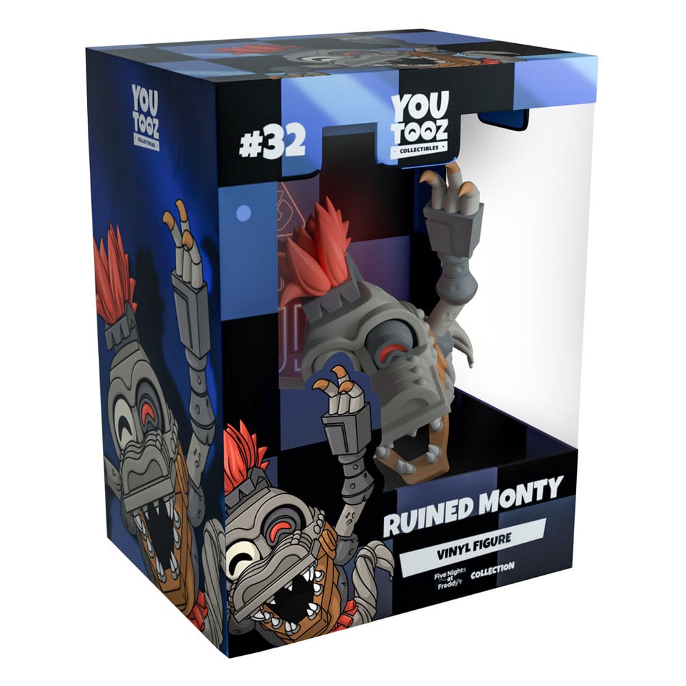 Five Nights at Freddy's Vinyl Figur Ruined Monty 11 cm