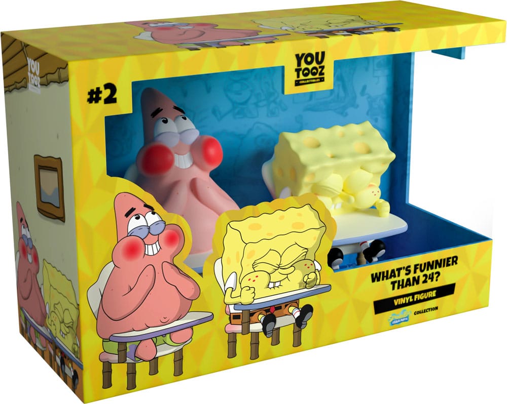 SpongeBob Schwammkopf Vinyl Figur What's Funnier Than 24 10 cm