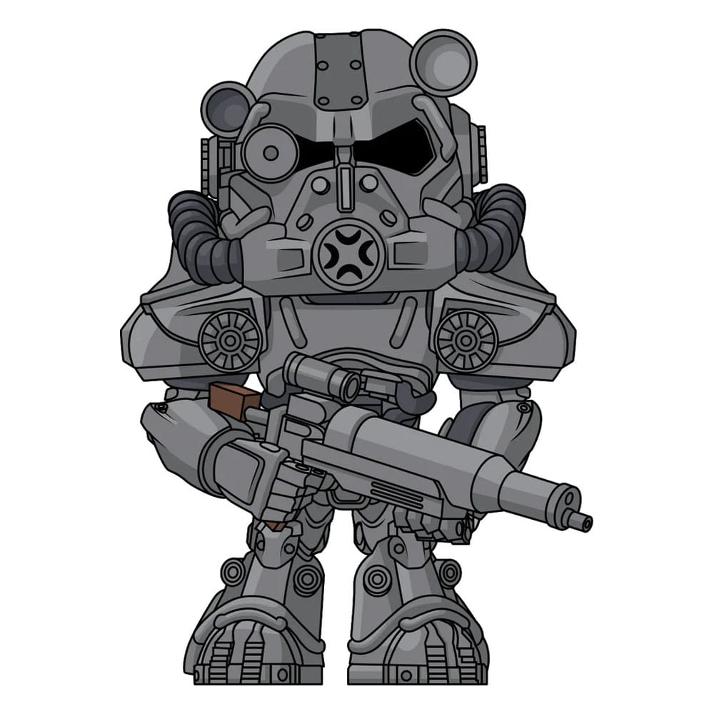 Fallout Vinyl Figur T-60 Power Armor 11 cm