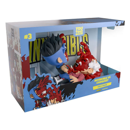 Invincible Vinyl Figur Invincible vs. Conquest 12 cm