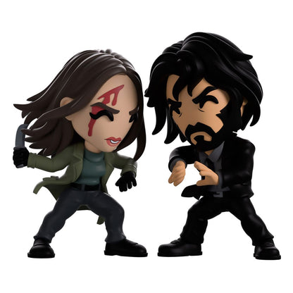 John Wick: Ballerina Vinyl Figuren 2er-Pack Ballerina & John Wick 11 cm