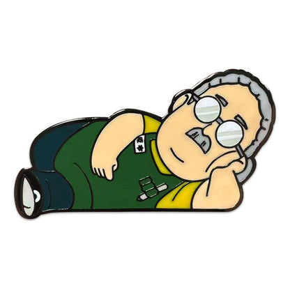Sakamoto Days Ansteck-Pin Laying Down Sakamoto 5 cm