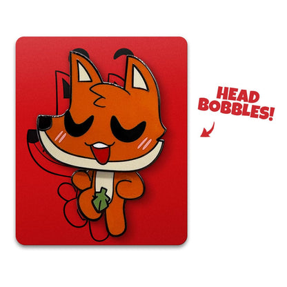 Cult of The Lamb Ansteck-Pin Dancer Bobble Head C 5 cm