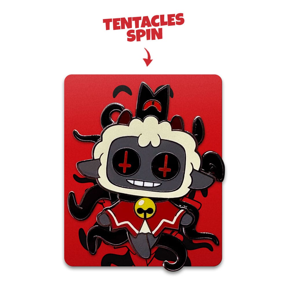 Cult of The Lamb Ansteck-Pin Lamb Spinning 5 cm