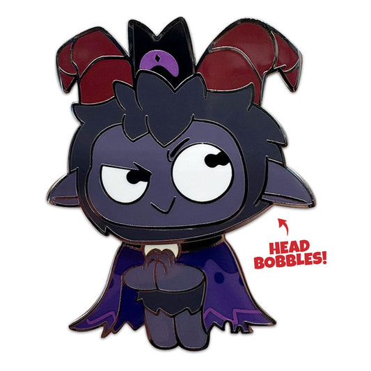 Cult of The Lamb Ansteck-Pin Goat Bobble Head 5 cm