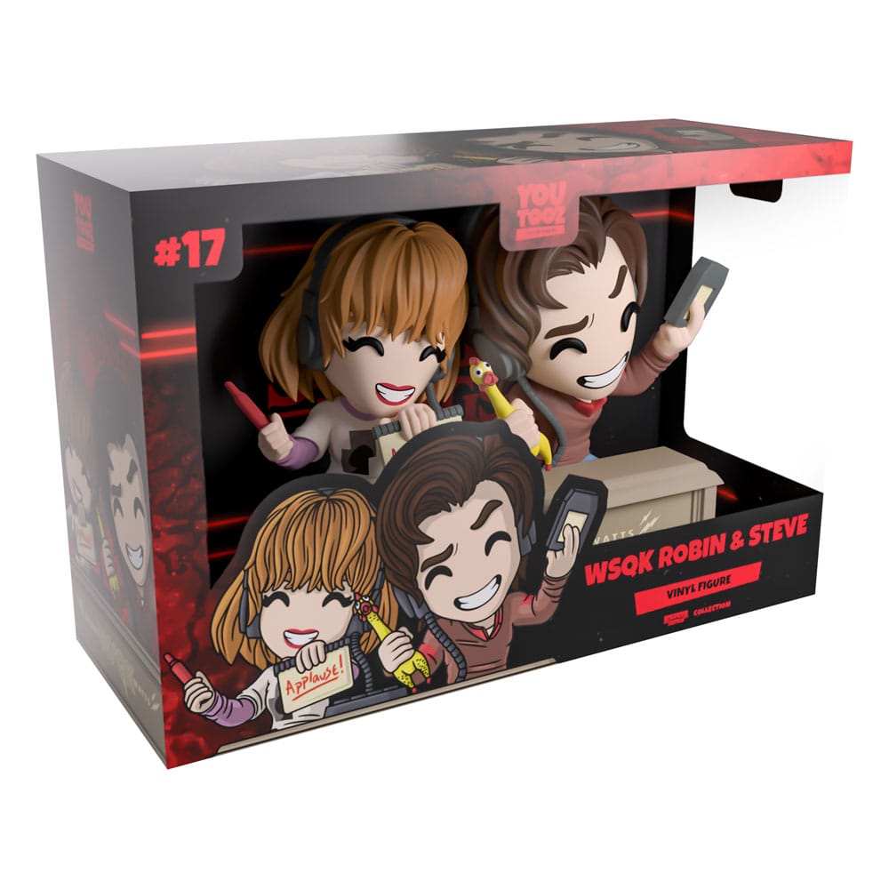 Stranger Things Vinyl Figur WSQK Robin & Steve 13 cm