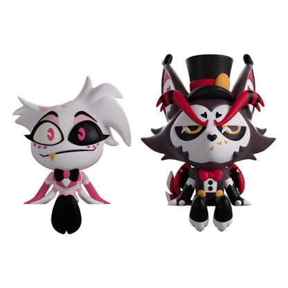 Hazbin Hotel Vinyl Figuren Angel Dust & Husk Monitor Buddiez
