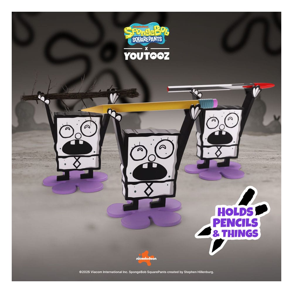 SpongeBob Schwammkopf Stiftehalter DoodleBob 9 cm