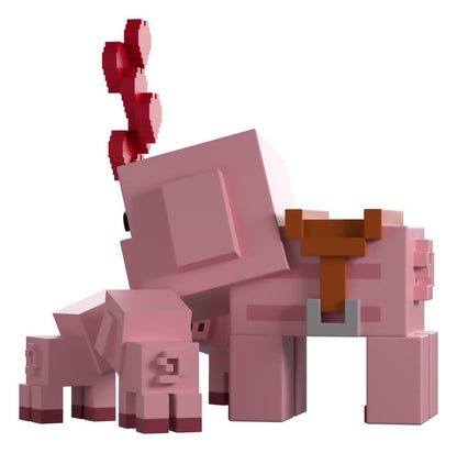 Minecraft Vinyl Figur Pig Family 8 cm