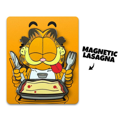 Garfield Ansteck-Pin Disco Garfield Lasagna Dinner 5 cm