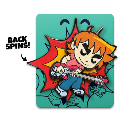 Scott Pilgrim Ansteck-Pin Scott Playing Guitar 5 cm