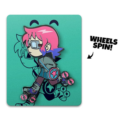 Scott Pilgrim Ansteck-Pin Ramona Skating 5 cm