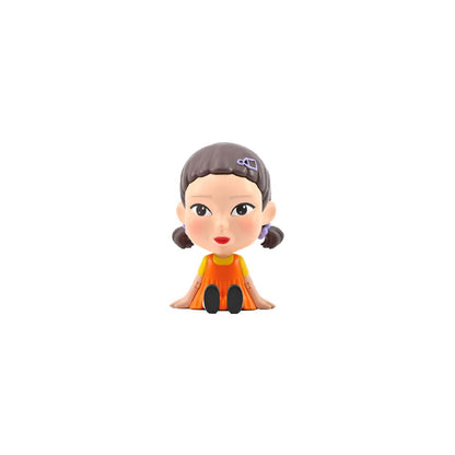 Squid Game Bobble Hero Wackelkopf-Figuren (Blind Box Ver.) 6 cm Display (12)