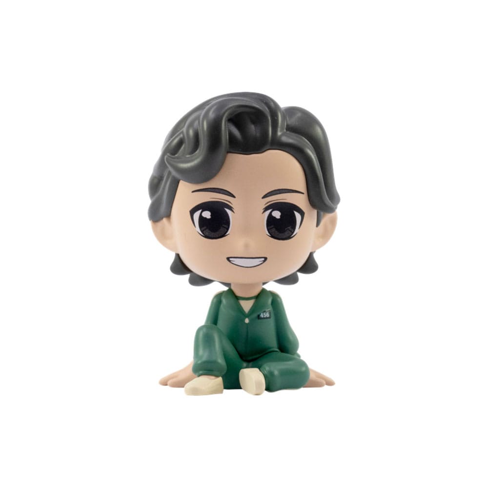 Squid Game Bobble Hero Wackelkopf-Figuren (Window Box Ver.) 6 cm Display (12)