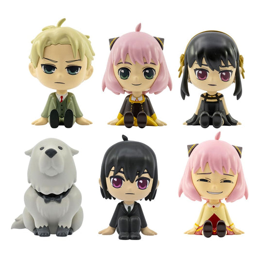 Spy x Family Bobble Hero Wackelkopf-Figuren (Blind Box Ver.) 6 cm Display (12)