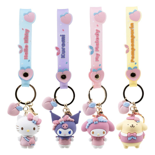 Sanrio Peach Series Schlüsselanhänger Hello Kitty and Friends Display (12)