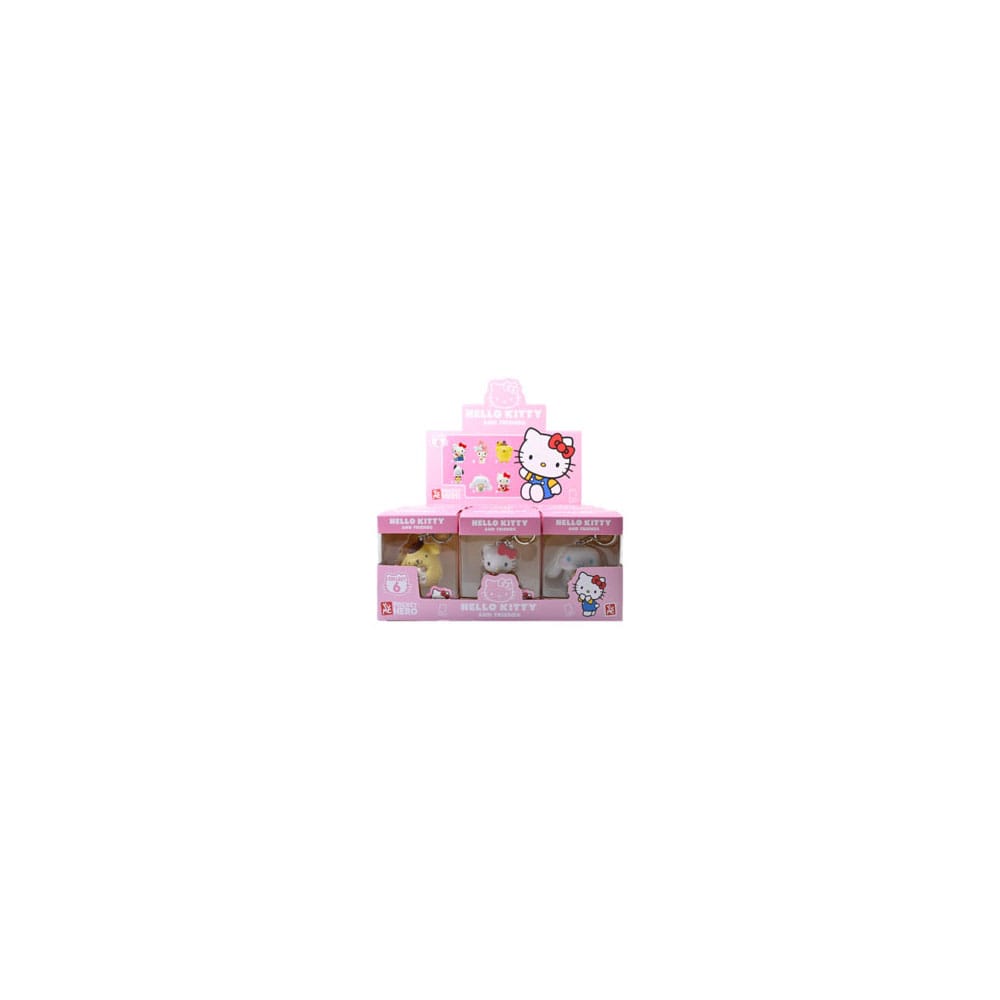 Sanrio Pocket Hero Schlüsselanhänger Hello Kitty and Friends Display (12)
