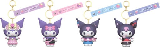 Sanrio Kuromi Cute Outfit Series Schlüsselanhänger Kuromi Display (12)