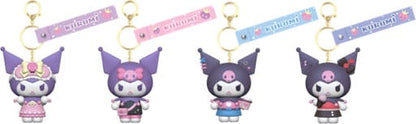 Sanrio Kuromi Cute Outfit Series Schlüsselanhänger Kuromi Display (12)