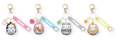 Molang Animal Costume Series Schlüsselanhänger Display (12)