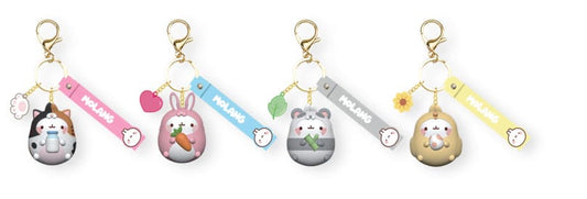 Molang Animal Costume Series Schlüsselanhänger Display (12)