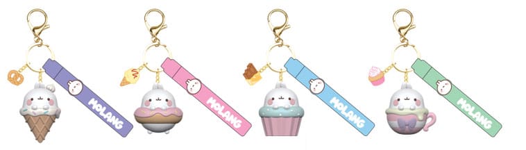 Molang Snack Time Series Schlüsselanhänger Display (9)