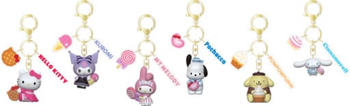 Sanrio Tea Party Series Schlüsselanhänger Hello Kitty and Friends Display (12)
