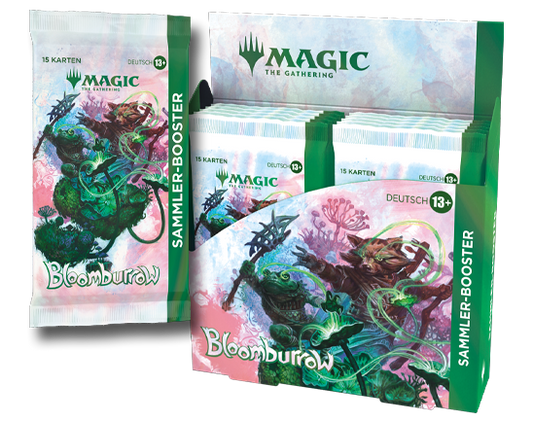 Magic: The Gathering (MTG) - Bloomburrow - Sammler-Booster Display (12 Booster Packs) - DE