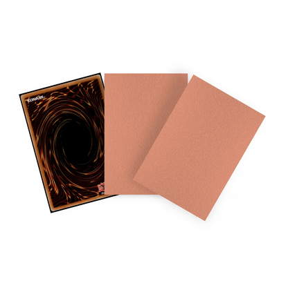 Baba Sleeves - Matte Dual Pink / Peach Pink Hüllen Japan Size (60 Sleeves)
